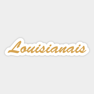 Louisianais Sticker